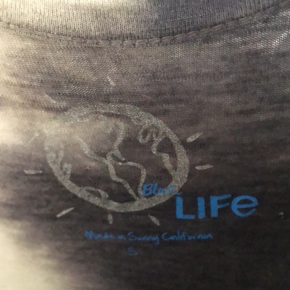 BLUE LIFE Tie Dye Cold Shoulder Tunic - Picture 6 of 8